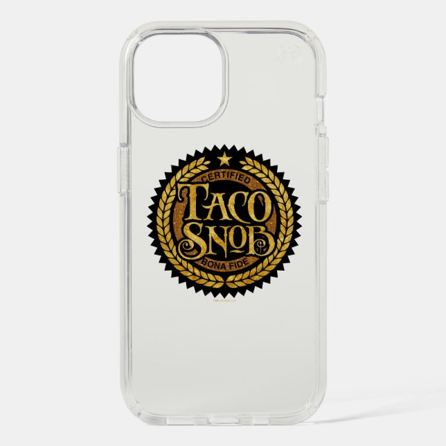 Taco Snob - funny taco lover Speck iPhone Case (Front)
