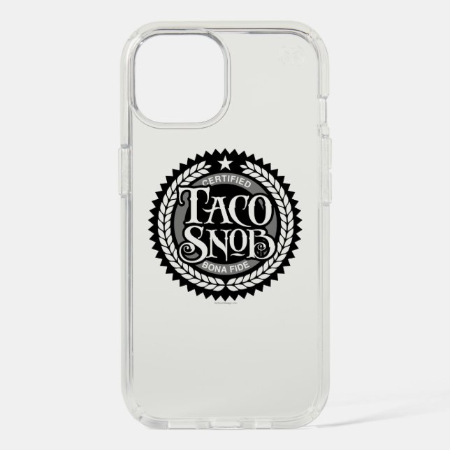 Taco Snob - funny taco lover Speck iPhone Case (Front)