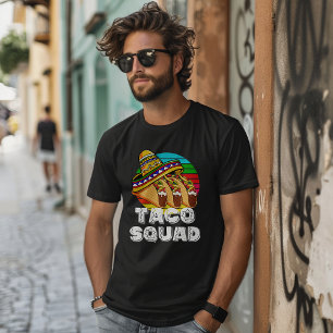 Taco Squad, Cinco de Mayo, Funny Matching Group T-Shirt