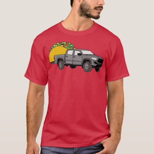 Taco Tacoma Truck TRD Overlanding Overland 4X4 Off T_Shirt