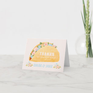 Taco Thank You  Card