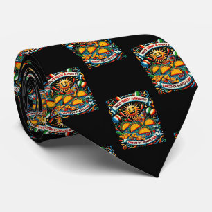 Taco Theme Taco Bout A Party Neck Tie