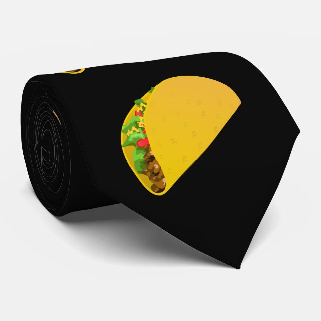 Taco Tie Mens Gift (Rolled)
