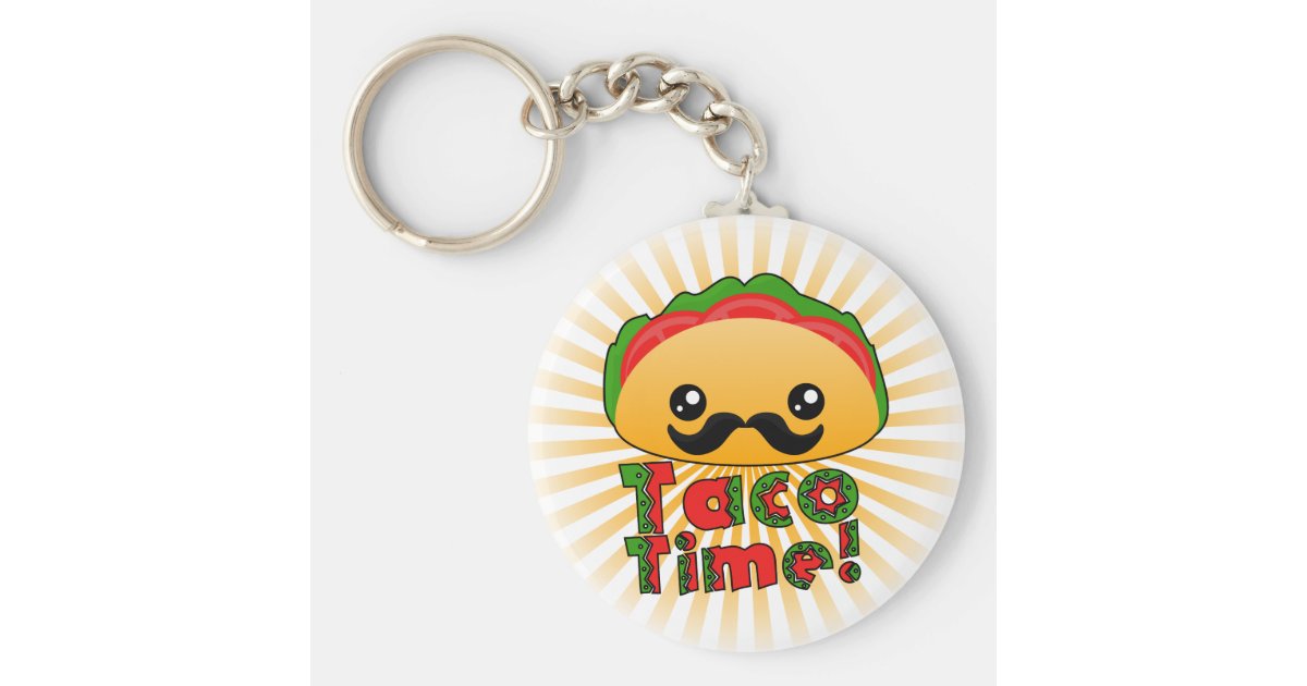 Taco Time Keychain