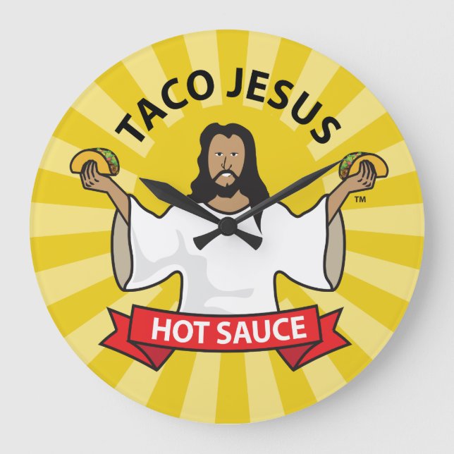 Taco Time Large Clock (Front)