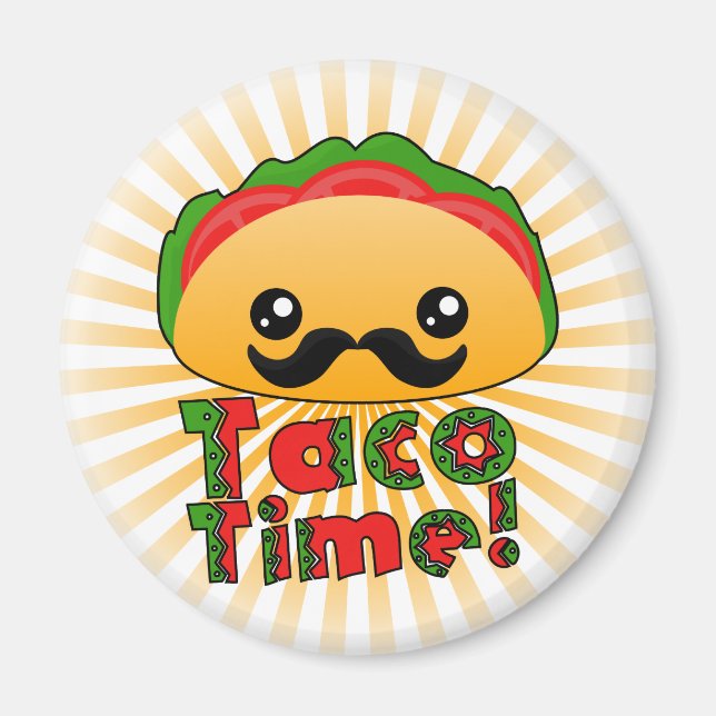 Taco Time Magnet (Front)