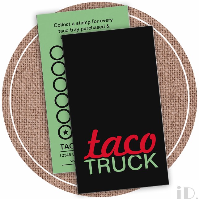 taco truck punch card (Creator Uploaded)