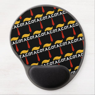 Taco Trump Always Chickens Out Gel Mouse Pad