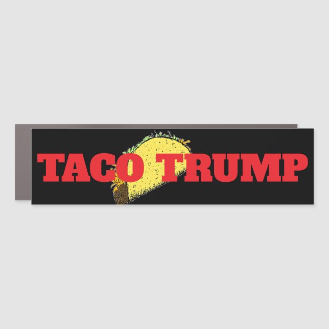 TACO TRUMP - Car Magnet (Front)