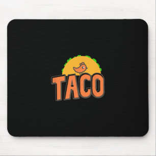 Taco Trump Logo Trump Always Chickens Out Trump Ch Mouse Pad