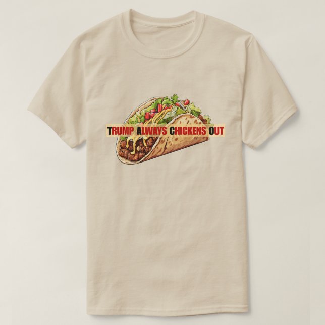 TACO Trump  T-Shirt (Design Front)