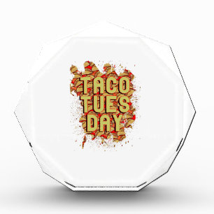 Taco Tuesday Acrylic Award