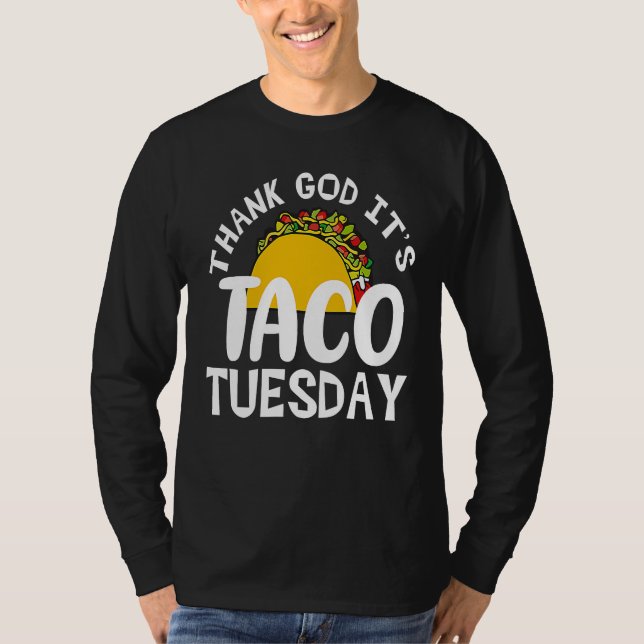Taco Tuesday Cinco de Mayo For Men Women  Mexican T-Shirt (Front)