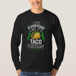 Taco Tuesday Cinco De Mayo Mexico Mexican National T-Shirt