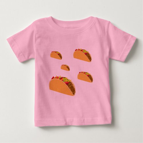 Taco Tuesday Design _ Baby Fine Jersey T_Shirt