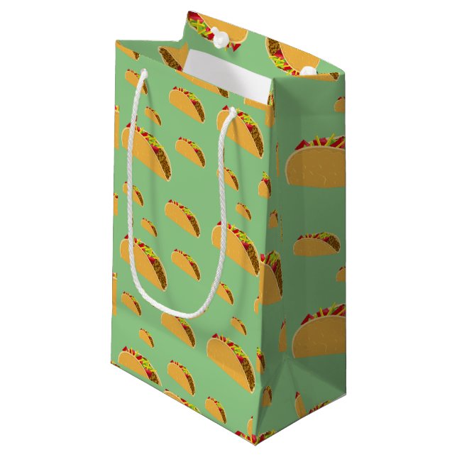Taco Tuesday Design - Gift Bag - Small (Front Angled)