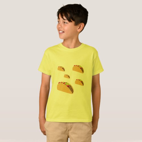 Taco Tuesday Design _ Kids Basic T_Shirt