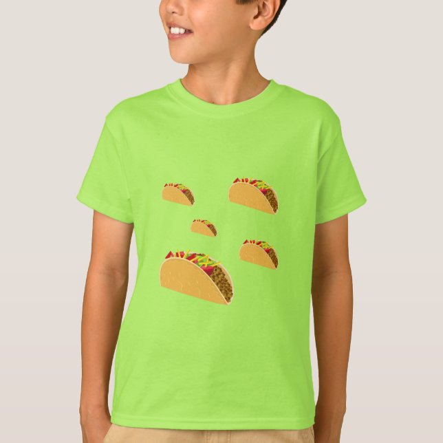 Taco Tuesday Design - Kids' Basic T-Shirt (Front)