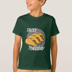 Taco Tuesday Design - Kids' Basic T-Shirt
