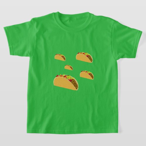 Taco Tuesday Design _ Kids Basic T_Shirt