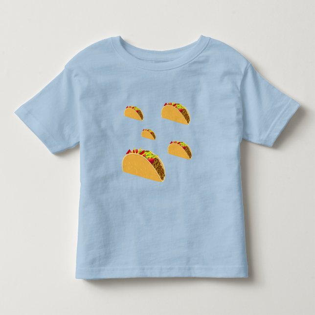 Taco Tuesday Design - Toddler Fine Jersey T-Shirt (Front)