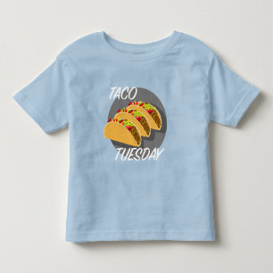 Taco Tuesday Design - Toddler Fine Jersey T-Shirt
