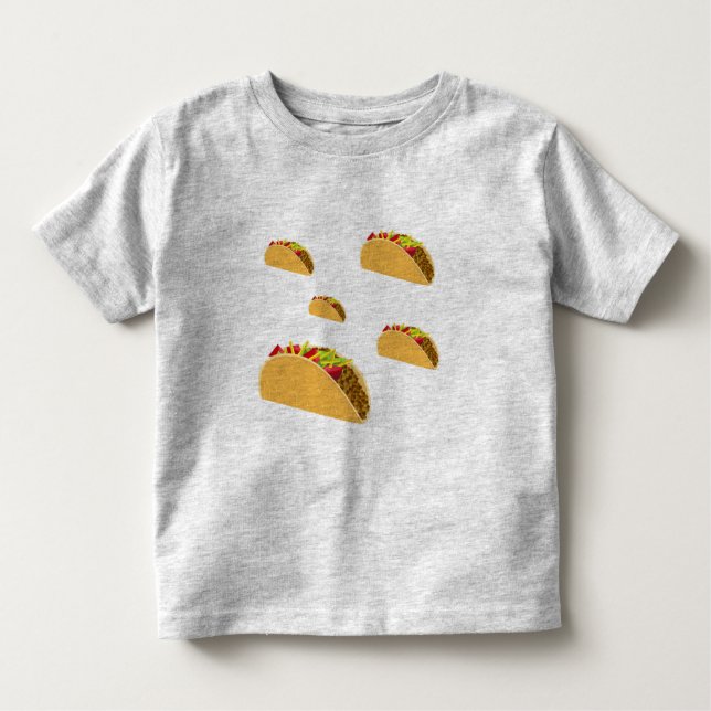Taco Tuesday Design - Toddler Fine Jersey T-Shirt (Front)