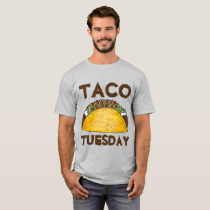 Taco Tuesday Funny Mexican Food Tacos T-Shirt