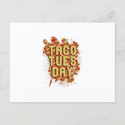 Taco Tuesday Holiday Postcard