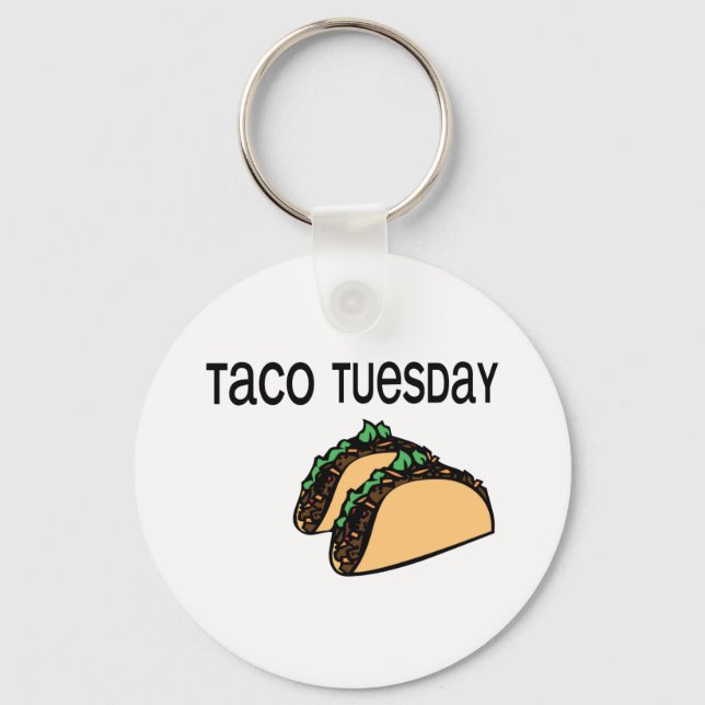 Taco Tuesday Keychain (Front)