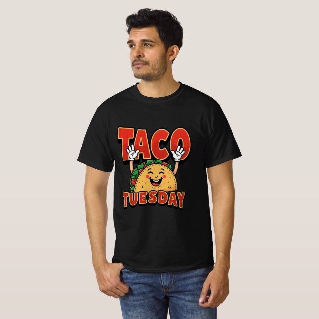 Taco TuesDay Mens T-Shirt (Front Full)