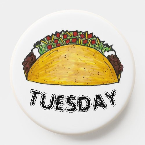 Taco Tuesday Mexican Tacos Tex Mex Food Foodie PopSocket