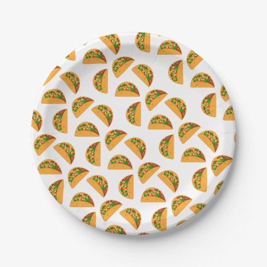 Taco Tuesday Paper Plate | Zazzle.com