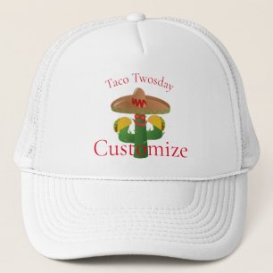 Taco Tuesday Saguaro Cactus Thunder_Cove Trucker Hat