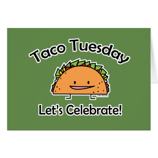 Taco Tuesday shell cheese Mexican food (Front Horizontal)