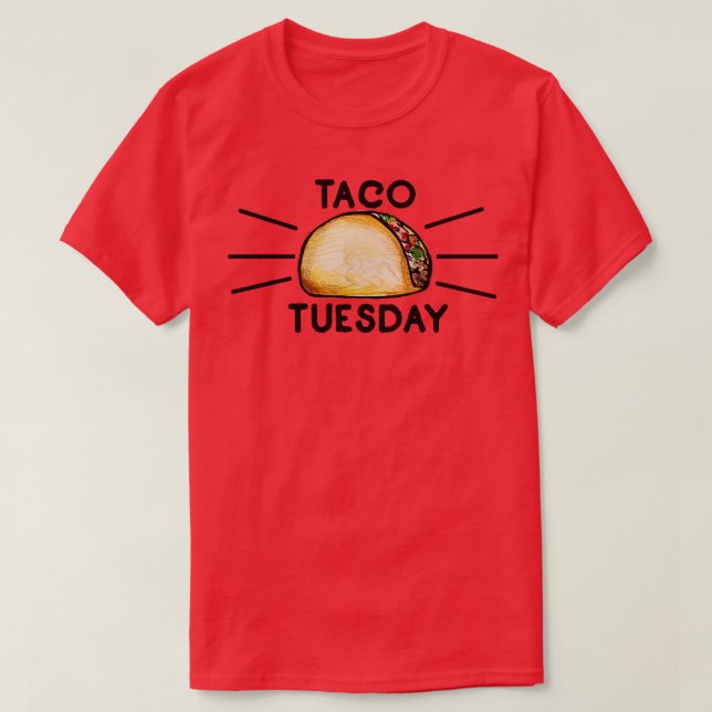 Taco Tuesday T-Shirt (Design Front)