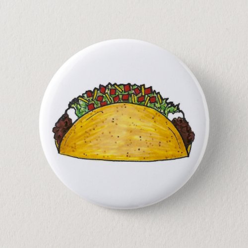 Taco Tuesday Tex Mex Mexican Food Cinco de Mayo Button