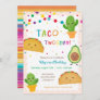 Taco Twosday Birthday Party fiesta theme birthday Invitation