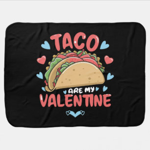 Taco-valentine Baby Blanket