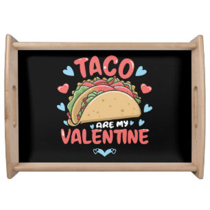 Taco-valentine Serving Tray