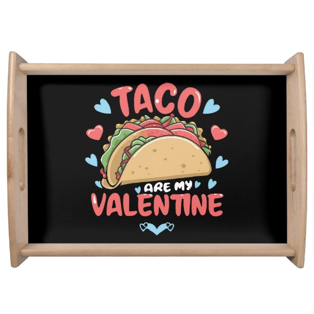 Taco-valentine Serving Tray (Front)