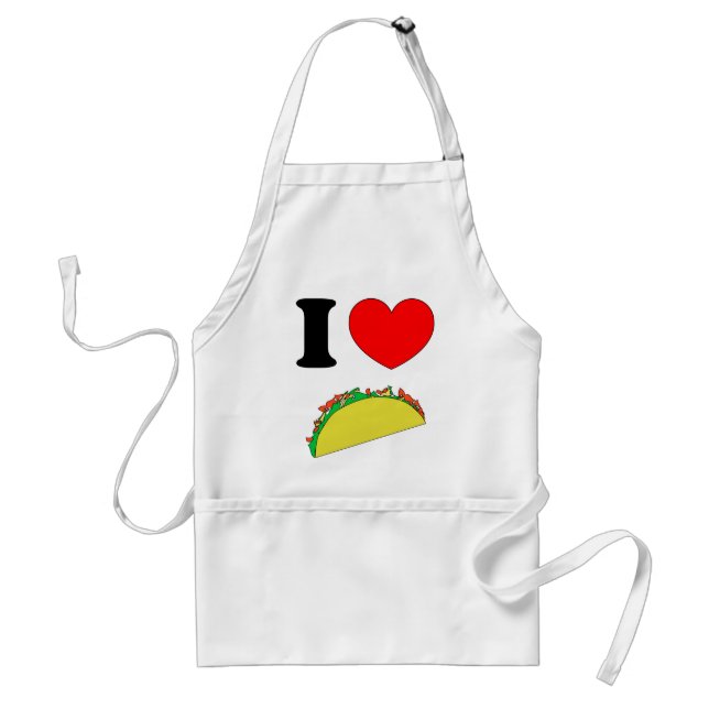 Taco Wear Adult Apron (Front)