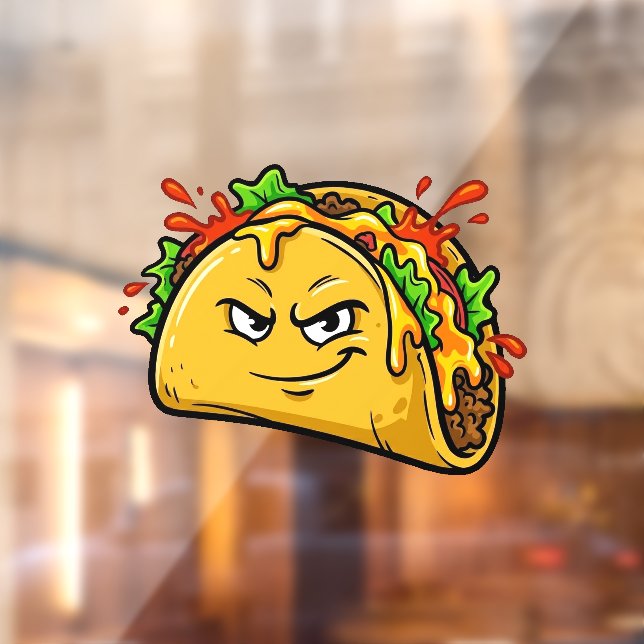 Taco Window Cling (Sheet 2)
