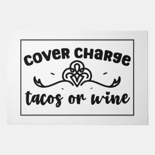Taco & Wine Lover's Door Mat
