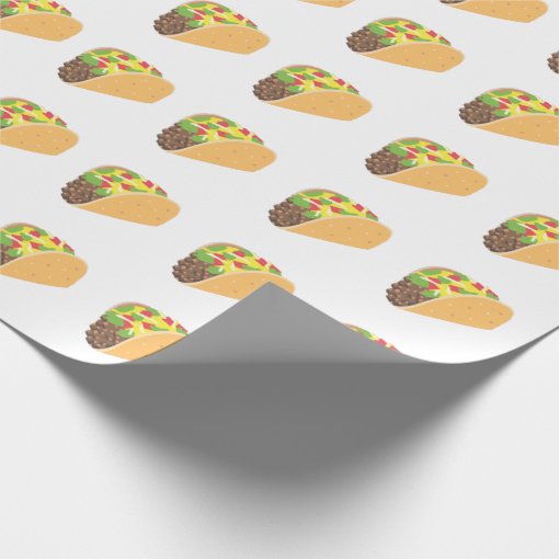 Taco Wrapping Paper Zazzle