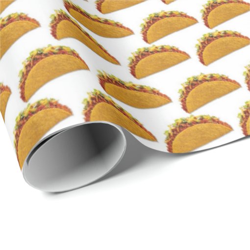 Taco Wrapping Paper Zazzle