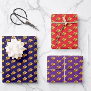 Taco Wrapping Paper Sheets