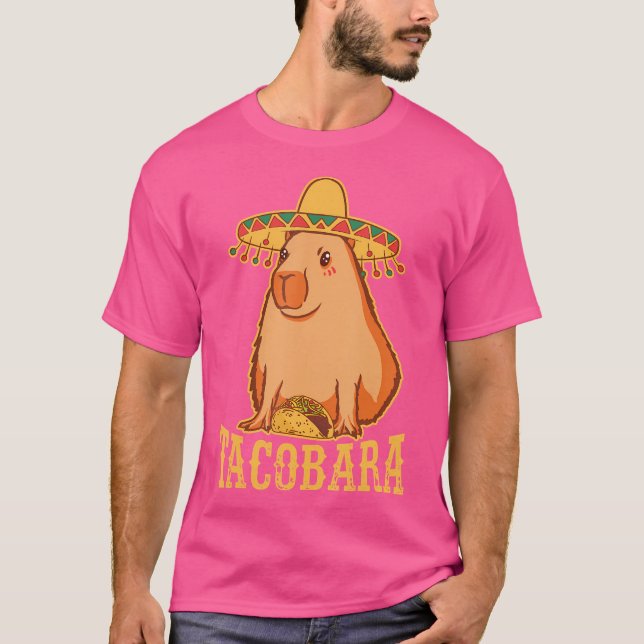 Tacobara Capybara T-Shirt (Front)