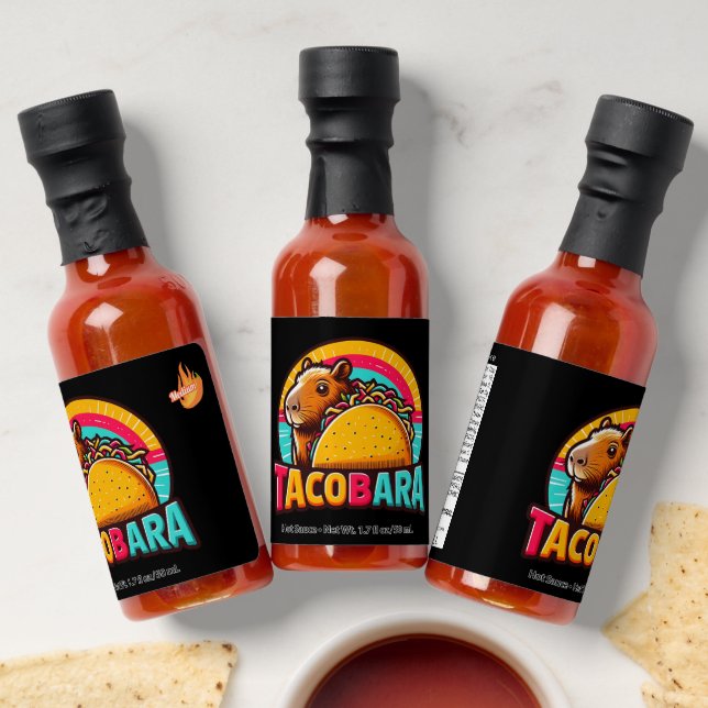 Tacobara Hot Sauces (Laydown)