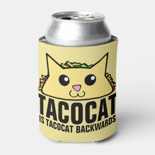 Tacocat Backwards Can Cooler